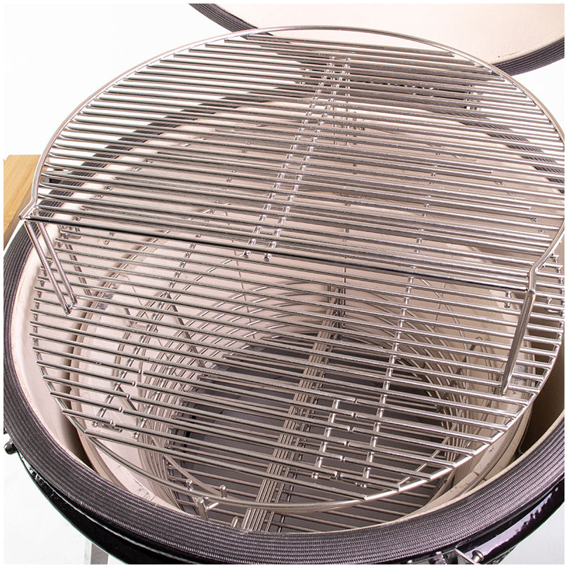 Griglia cottura rialzata per Kamado XLarge cm 50x40x15