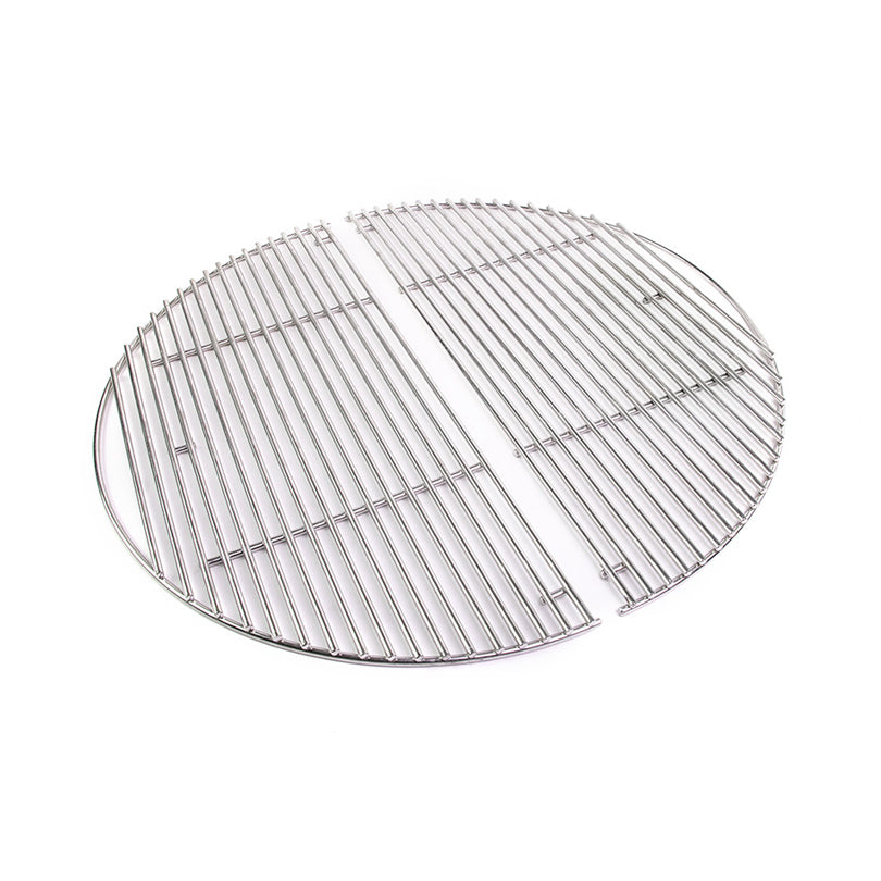 Griglia cottura a mezzaluna per Kamado XLarge, confezione 2 pezzi cm 53,5x26,5x1