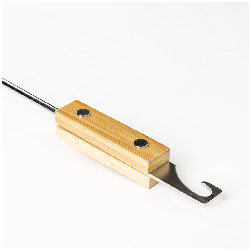 Gancio per cenere con levacapsule per Kamando Medium, Large, XLarge e XXLarge cm 53,5x26,5x1