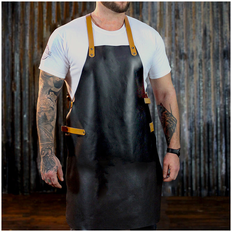 Grembiule BBQ con tracolla cross-body regolabile cm 58x105