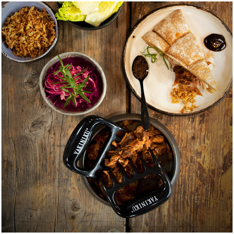 Forchetta per Pulled Pork "2.0", confezione 2 pezzi cm 11x3x10