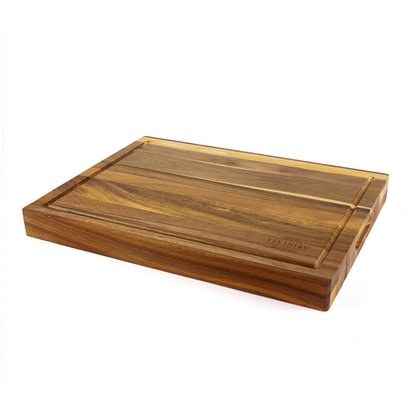 Tagliere rettangolare con scanalatura cm 41x30,5x4