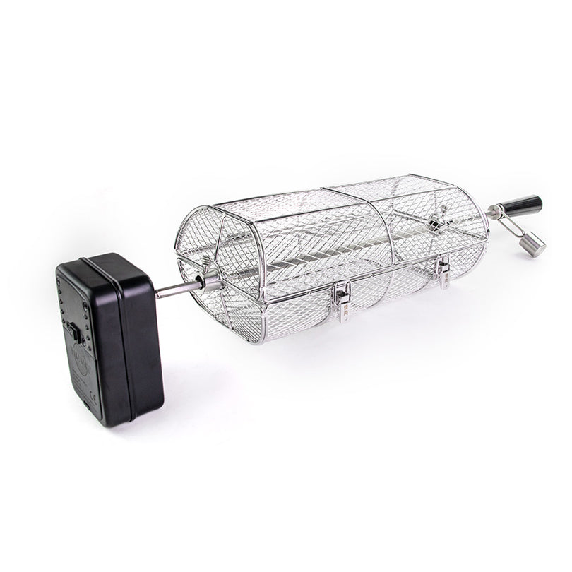 Cesto rosticceria per kit spiedo giraarrosto cm 38,3x14x18,8