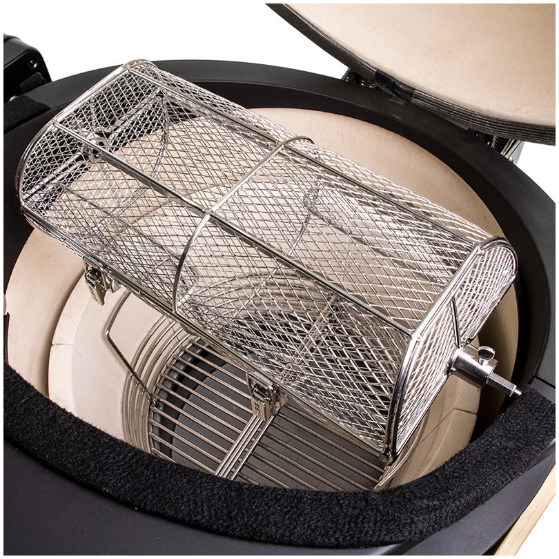 Cesto rosticceria per kit spiedo giraarrosto cm 38,3x14x18,8