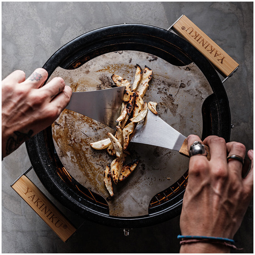 Spatola BBQ/Teppanyaki, confezione 2 pezzi cm 7,5x23