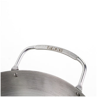 Padella BBQ con 2 spiedi verticali cm Ø30