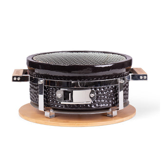 Griglia da tavolo Shichirin tonda, per 2-6 persone cm Ø31/cm 34x17,5