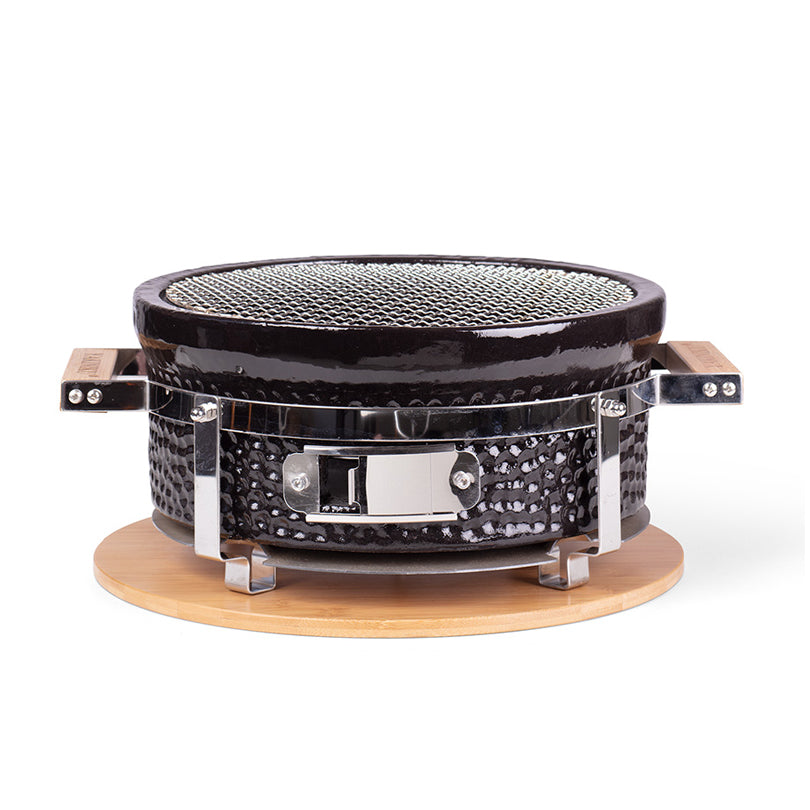 Griglia da tavolo Shichirin tonda, per 2-6 persone cm Ø31/cm 34x17,5