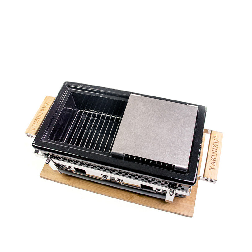 Piastra Teppanyaki rettangolare per Shichirin cm 17x17,5x3