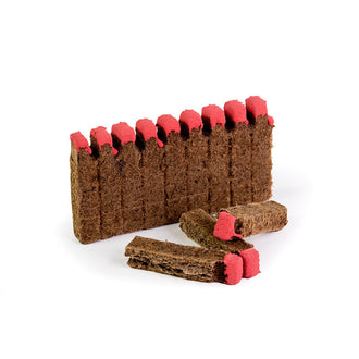 Accendigrill "Fire Lighters", confezione 12 pezzi cm 16,5x1,8x7