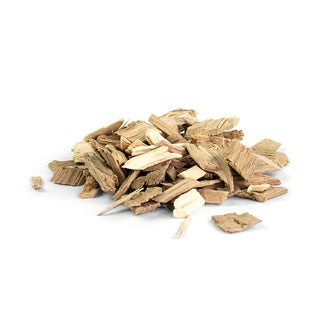 Chips da affumicatura "Quercia", ideali per tacchino, anguilla, carne rossa, selvaggina, salsiccia di maiale e salmone 0,5 kg/cm 19,5x9x30