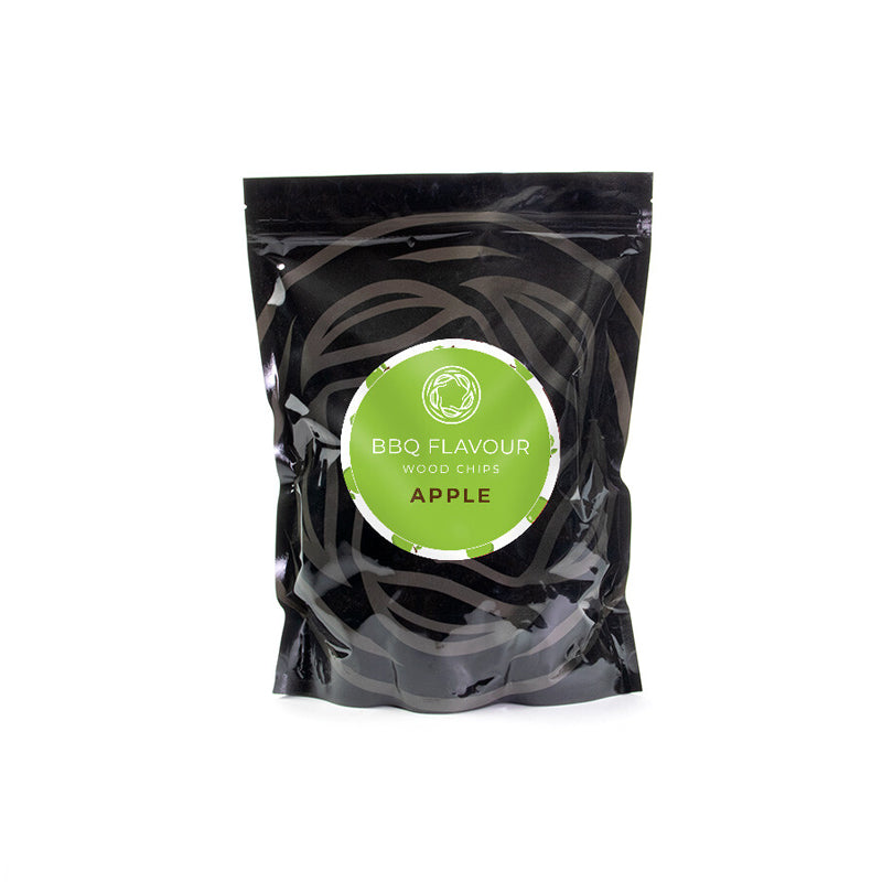 Chips da affumicatura "Mela", ideali per pollame, agnello e maiale 0,5 kg/cm 19,5x9x30