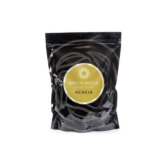 Chips da affumicatura "Acacia", ideali per pollame, manzo e maiale 0,5 kg/cm 19,5x9x30