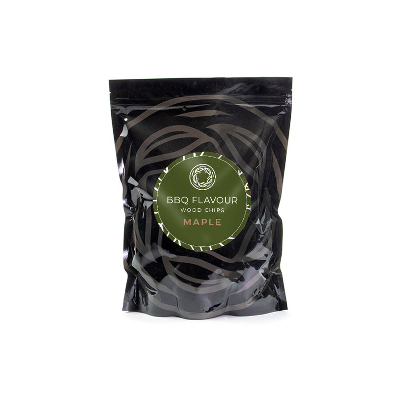 Chips da affumicatura "Acero", ideali per pollame, formaggio, maiale, pernice e verdure 0,5 kg/cm 19,5x9x30