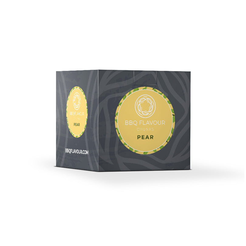 Chunks da affumicatura "Pera", ideali per pollame, selvaggina, maiale e agnello cm 20,5x20x19