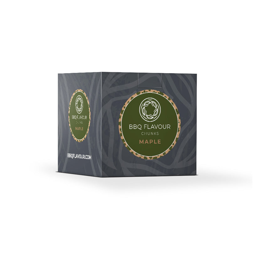 Chunks da affumicatura "Acero", ideali per pollame, verdure, formaggio, pernice e maiale cm 20,5x20x19