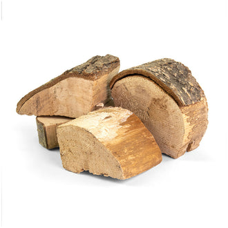 Chunks da affumicatura "Ontano", ideali per pollame, anguilla e salmone cm 20,5x20x19