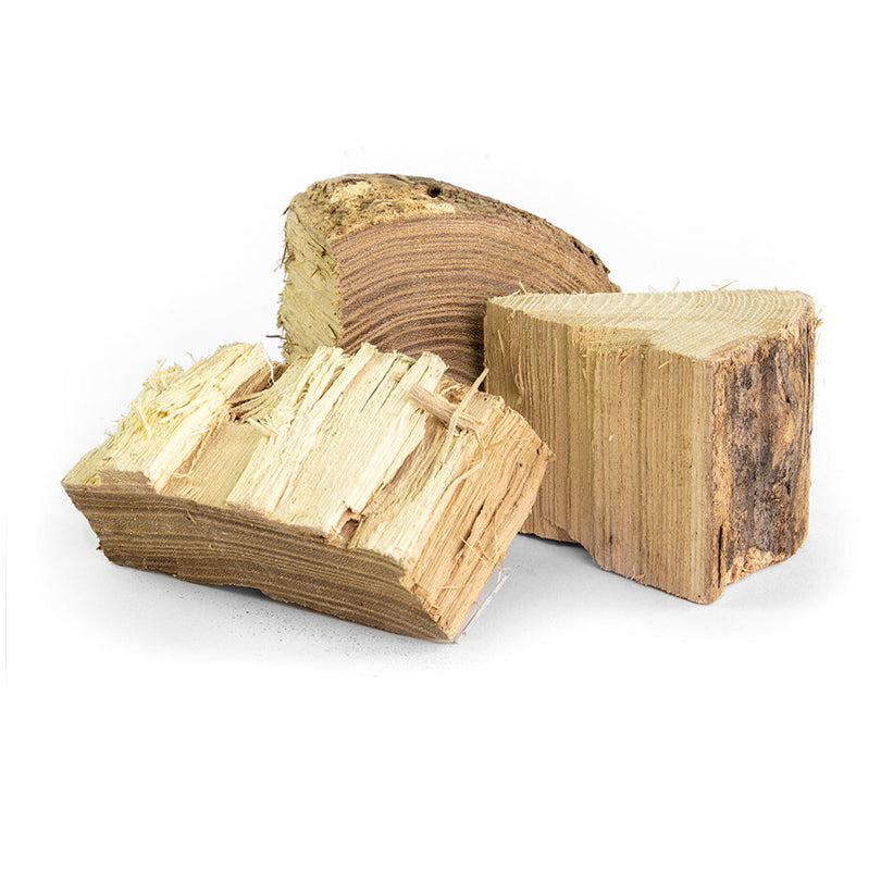 Chunks da affumicatura "Acacia", ideali per pollame, manzo e maiale cm 20,5x20x19