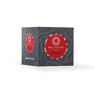 Chunks da affumicatura "Ciliegia", ideali per pollame, formaggio, agnello, manzo e maiale cm 20,5x20x19