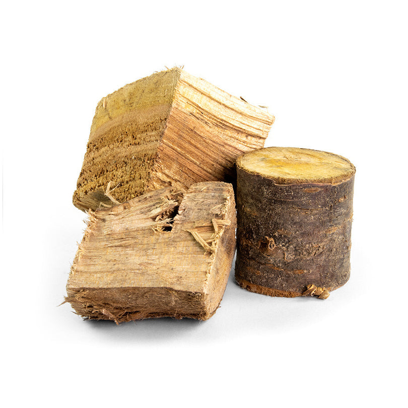 Chunks da affumicatura "Ciliegia", ideali per pollame, formaggio, agnello, manzo e maiale cm 20,5x20x19