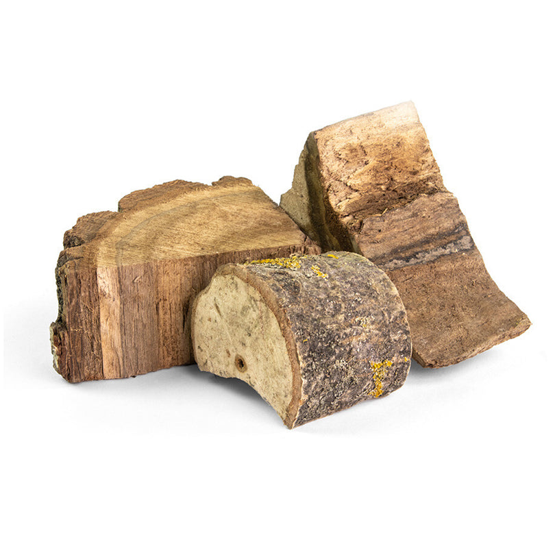 Chunks da affumicatura "Hickory", ideali per formaggio, manzo, prosciutto e costine di maiale cm 20,5x20x19