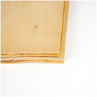 Wraps di legno "Wood Wraps", confezione 9 pezzi cm 19,5x19,5