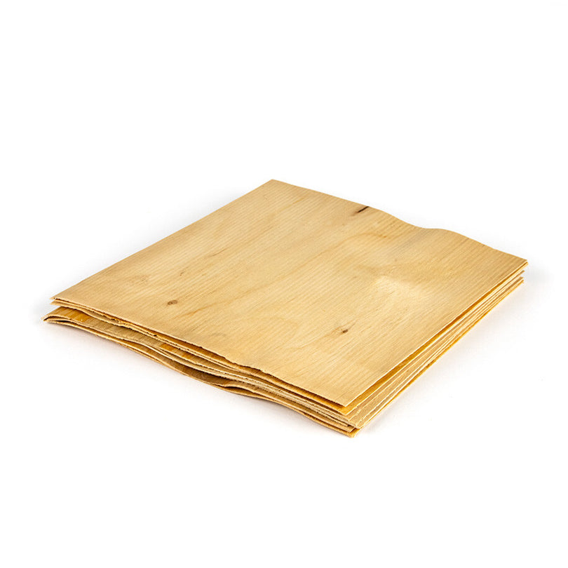 Wraps di legno "Wood Wraps", confezione 9 pezzi cm 19,5x19,5