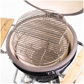 Griglia cottura rialzata per Kamado Medium cm 30x25x13