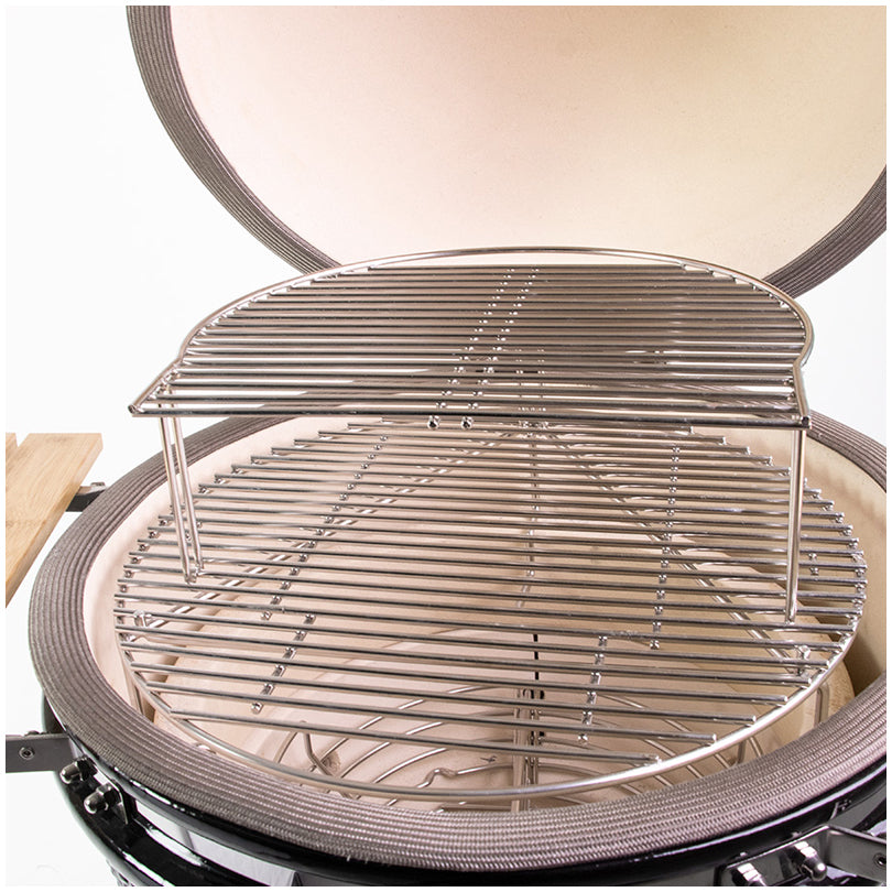 Griglia cottura rialzata per Kamado Medium cm 30x25x13