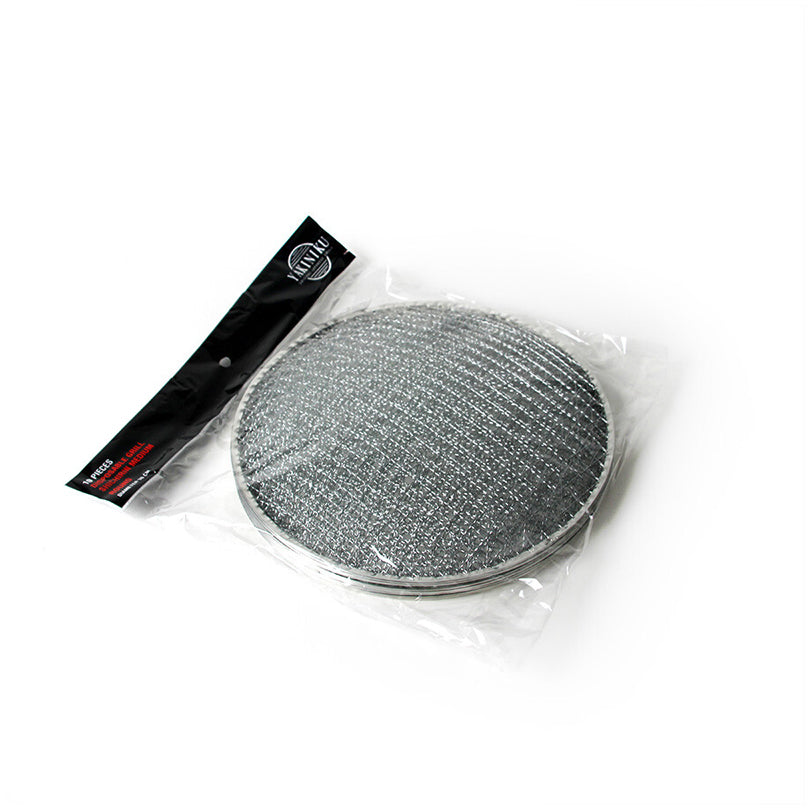 Griglia cottura usa e getta per Shichirin tondo, confezione 10 pezzi cm Ø30x3