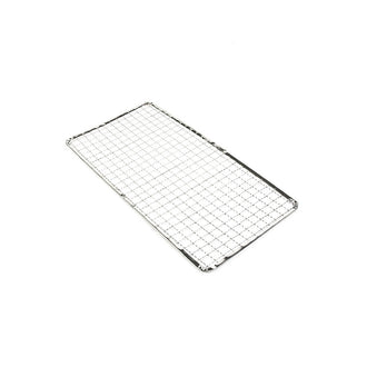 Griglia cottura usa e getta per Shichirin rettangolare, confezione 10 pezzi cm 35,3x17,5x0,2