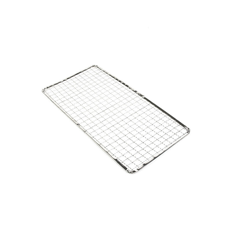 Griglia cottura usa e getta per Shichirin rettangolare, confezione 10 pezzi cm 35,3x17,5x0,2