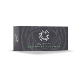 Carbone Binchotan "White Eucalyptus", confezione da 1 kg cm 32,5x14,5x8,5