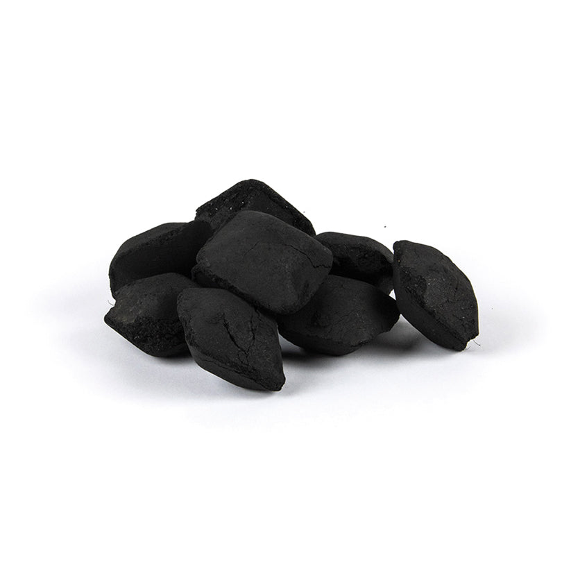 Bricchetti di cocco con cascara, confezione da 3 kg cm 22,5x12x36