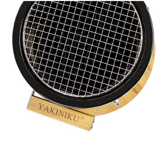 Shichirin griglia da tavolo  Mini tonda, per 2 persone cm Ø23/cm 27x17
