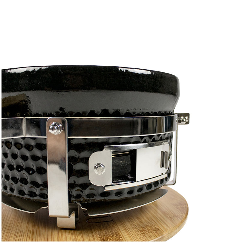 Shichirin griglia da tavolo  Mini tonda, per 2 persone cm Ø23/cm 27x17