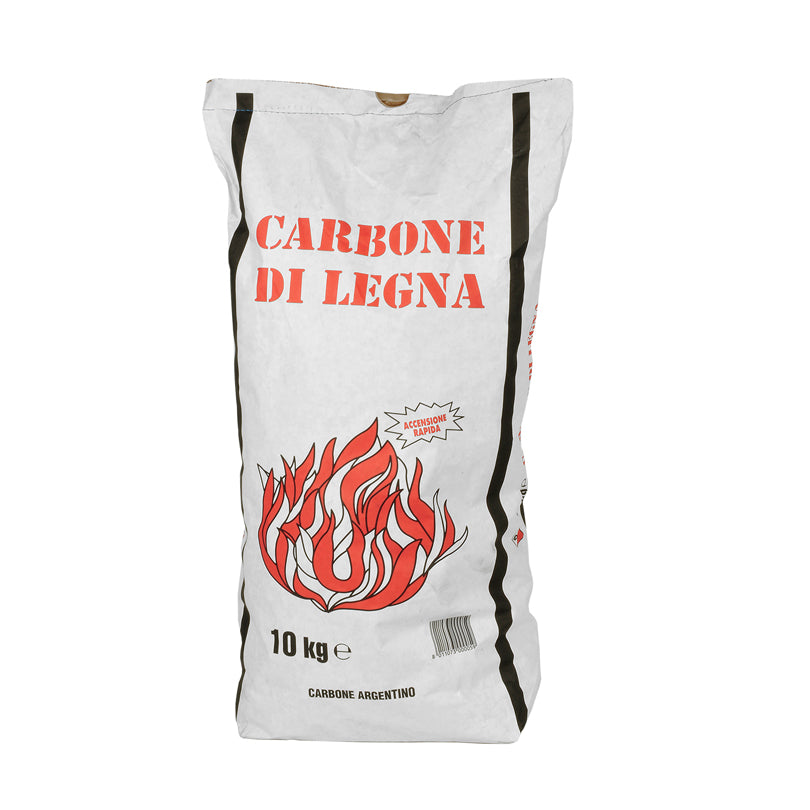Carbone di legna dura "Quebracio Blanco", 10 kg cm 30x15,5x75