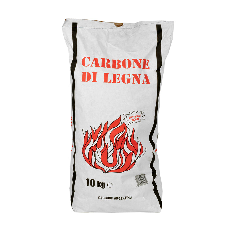 Carbone di legna dura "Quebracio Blanco", 10 kg cm 30x15,5x75