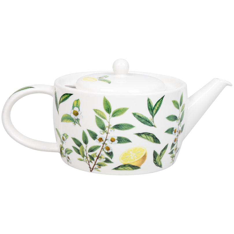 Teiera con coperchio e filtro in acciaio inox, disegno: My favourite Tea - Tea Time l 1,4