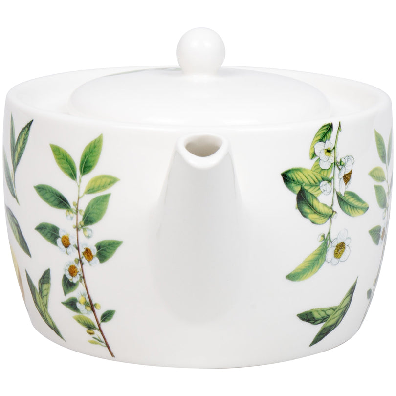 Teiera con coperchio e filtro in acciaio inox, disegno: My favourite Tea - Tea Time l 1,4