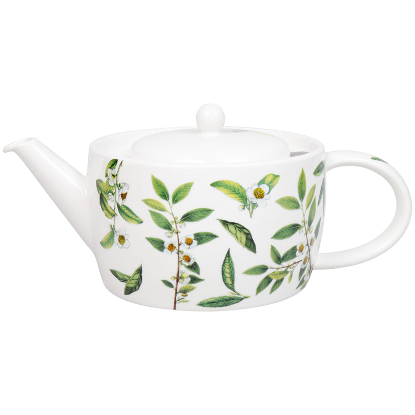 Teiera con coperchio e filtro in acciaio inox, disegno: My favourite Tea - Tea Time l 1,4