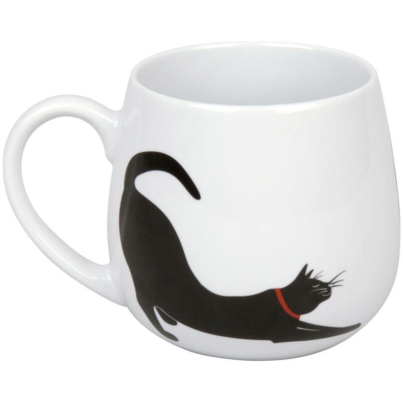 Tazza tè, disegno: My lovely cats - red necklace ml 420