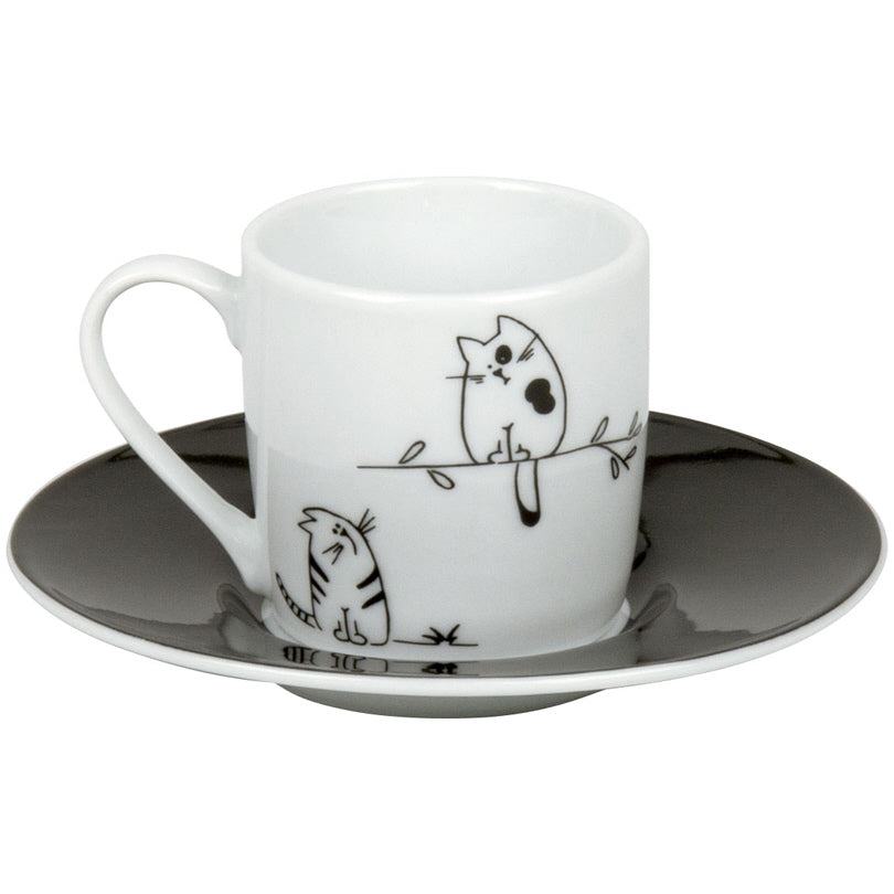 Tazzina caffé Funny Cats ml 85