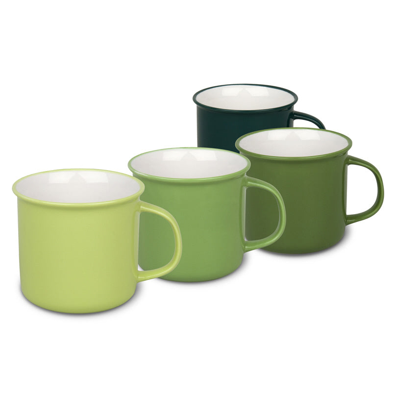 Tazze Elements - Jungle confezione da 4, colori assortiti ml 380