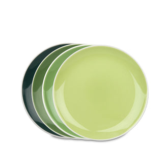 Piatti "Elements - Jungle" confezione da 4, colori assortiti cm 19