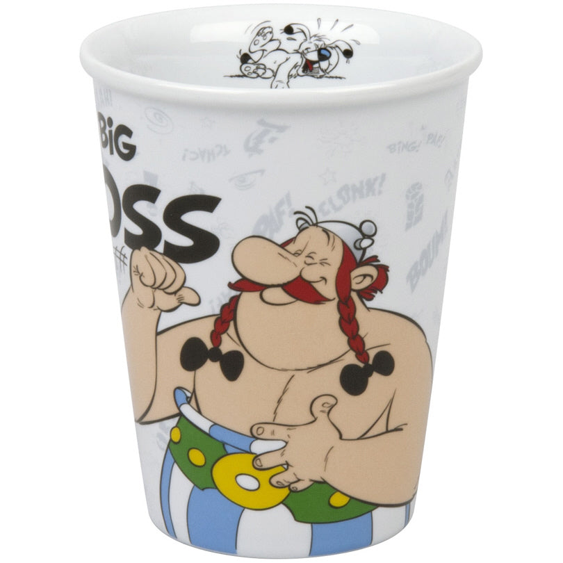 Tazza mug coffee to go Asterix Characters - Big Boss ml 380
