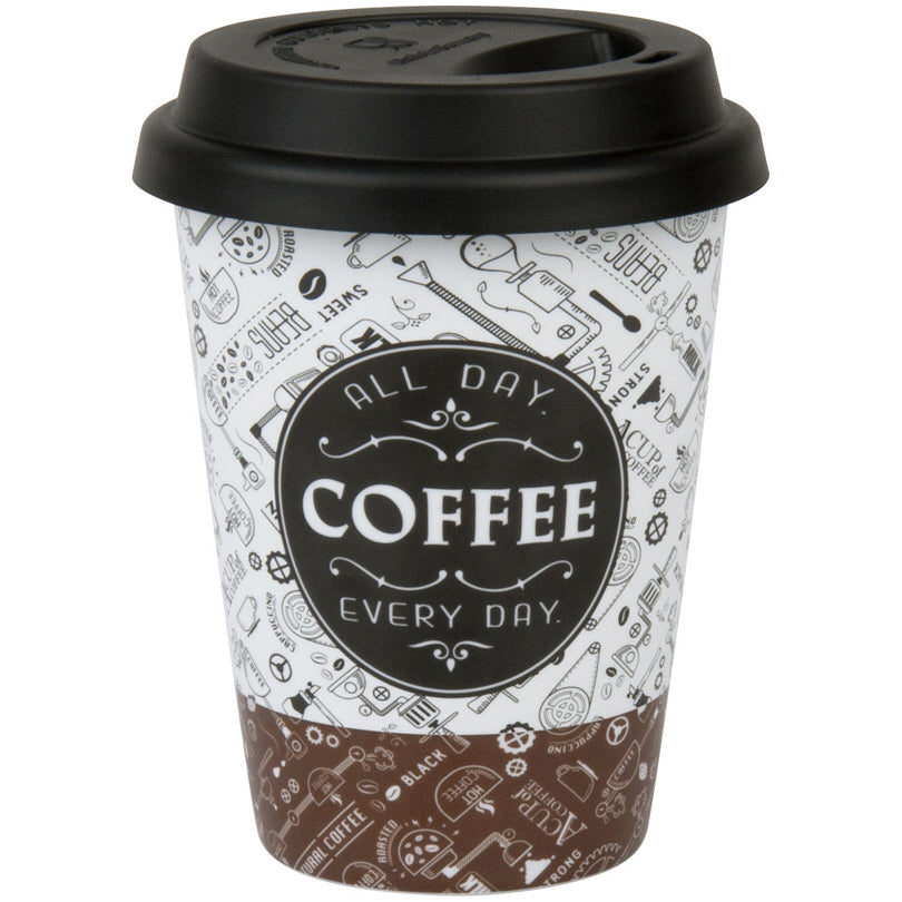 Tazza mug coffee to go Coffee talk ml 380
