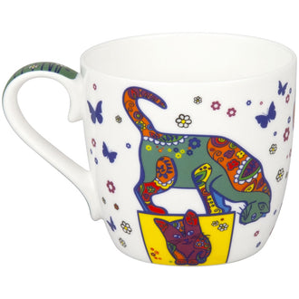 Tazza mug Colourful Animals - Gatto ml 425