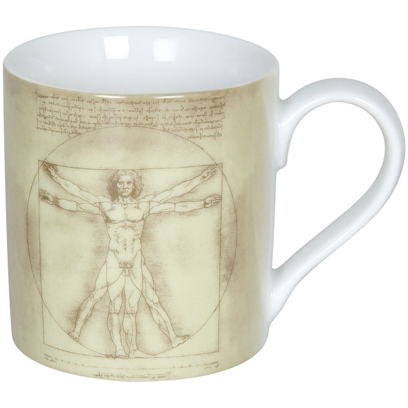 Tazza mug, disegno: Da Vinci - Human proportions ml 370