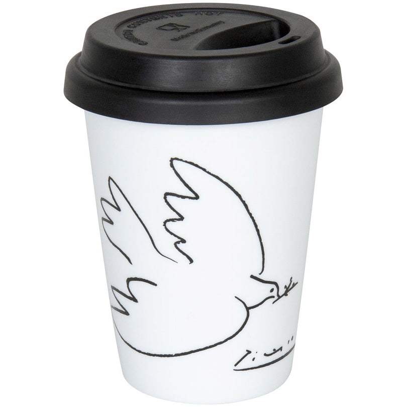 Tazza mug Coffee To Go, disegno: Picasso - La colombe de la paix ml 380